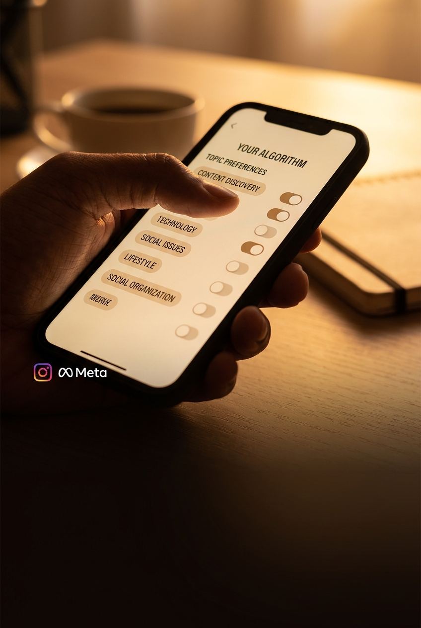 Instagram'da algoritmayı artık siz yönlendiriyorsunuz